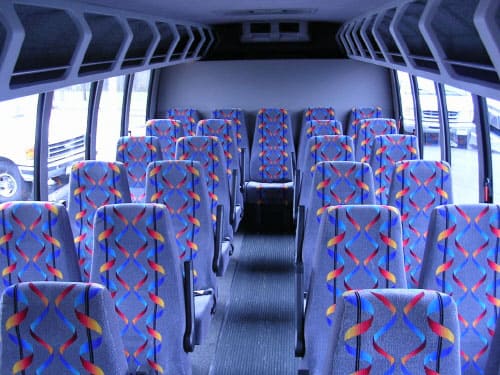Denver 15-35 Passenger Minibuses Interior